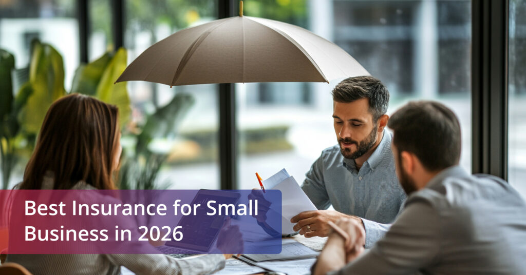 Feature image for the blog on small business insurance.